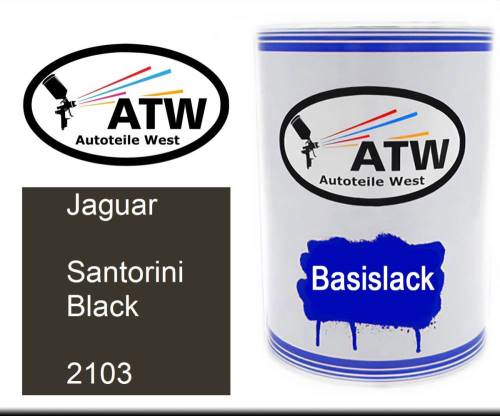 Jaguar, Santorini Black, 2103: 500ml Lackdose, von ATW Autoteile West.